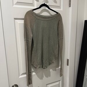 Abercrombie Olive Green Women's Top